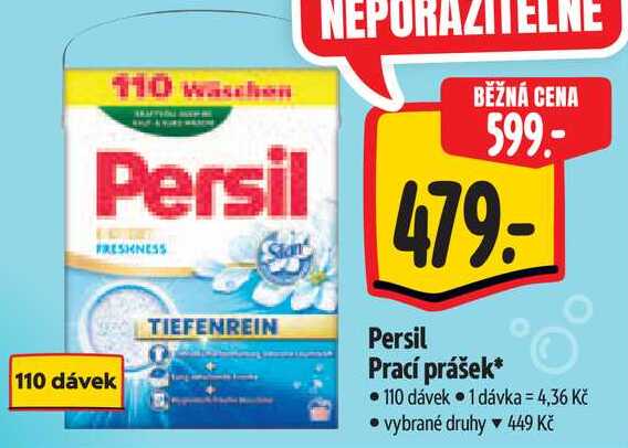 Persil Prací prášek, 110 dávek Albert
