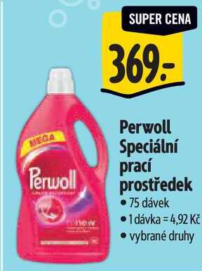 Perwoll Speciální prací prostředek, 75 dávek