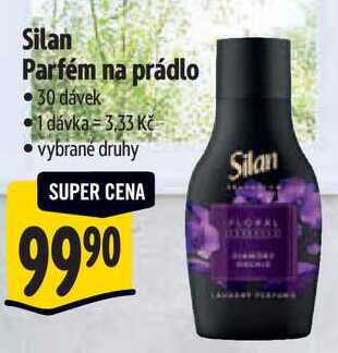 Silan Parfém na prádlo, 30 dávek  
