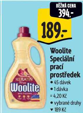 Woolite Speciální prací prostředek, 45 dávek Albert