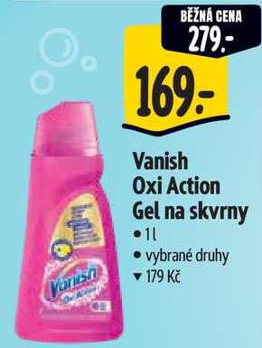Vanish Oxi Action Gel na skvrny, 1 l Albert