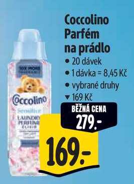 Coccolino Parfém na prádlo, 20 dávek Albert