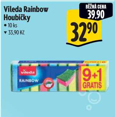 Vileda Rainbow Houbičky, 10 ks