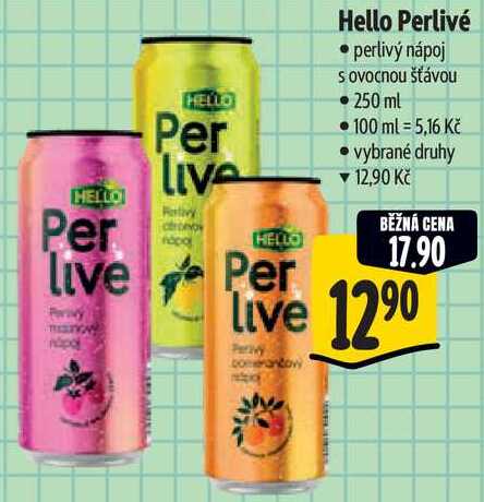 Hello Perlivé, 250 ml 