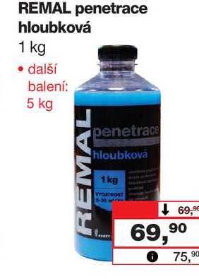 REMAL penetrace hloubková 1 kg Barvy a laky drogerie 