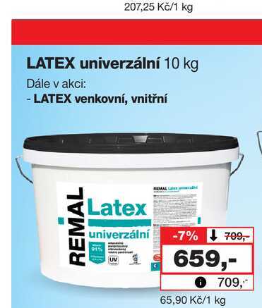 LATEX univerzální 10 kg Barvy a laky drogerie 