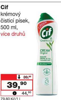 Cif krémový čisticí písek, 500 ml Barvy a laky drogerie 