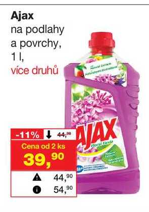Ajax na podlahy a povrchy, 1l