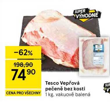 Tesco Vepřová pečeně bez kosti, 1 kg