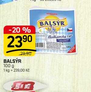BALSÝR 100g
