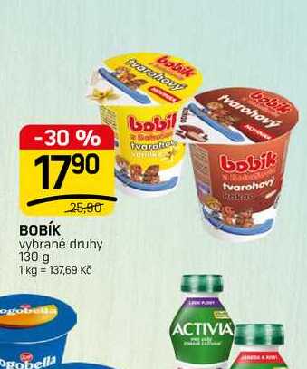 BOBÍK vybrané druhy 130 g 