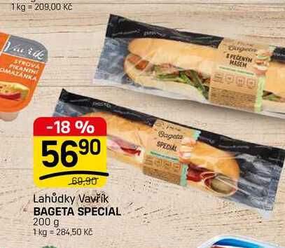 BAGETA SPECIAL 200 g 