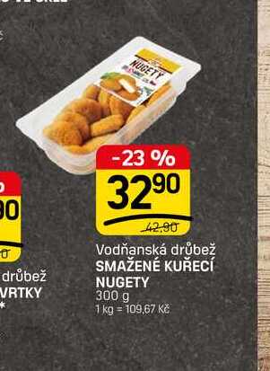 SMAŽENÉ KUŘECÍ NUGETY 300 g