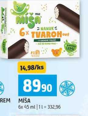 MIŠA 6x 45 ml