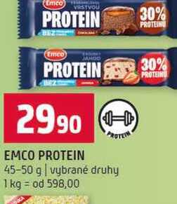 EMCO PROTEIN 45-50 g vybrané druhy