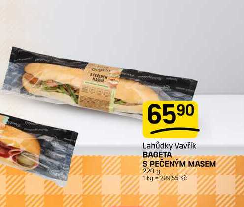 BAGETA S PEČENÝM MASEM 220 g
