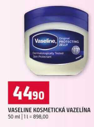 VASELINE KOSMETICKÁ VAZELÍNA 50 ml