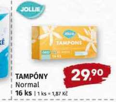 TAMPÓNY Normal 16 ks