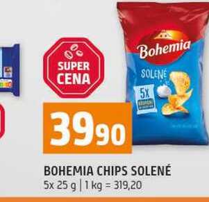 BOHEMIA CHIPS SOLENÉ 5x 25 g