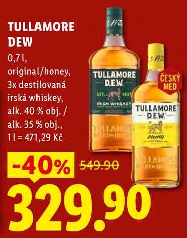 TULAMORE DEW, 0,7l