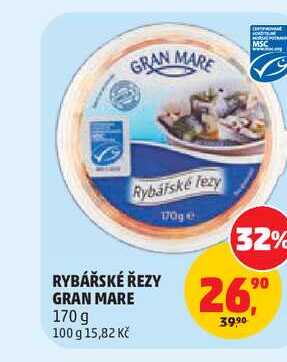 RYBÁŘSKÉ ŘEZY GRAN MARE 170g