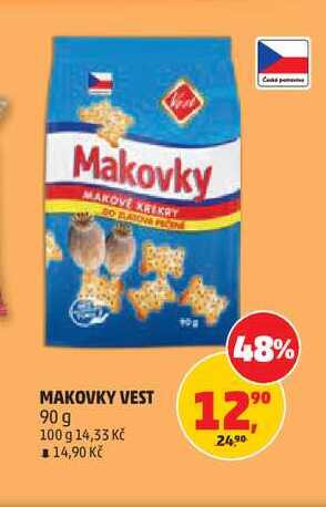 MAKOVKY VEST 90g