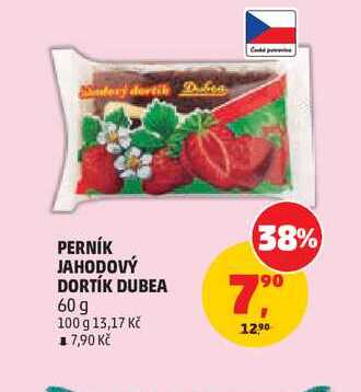 PERNÍK JAHODOVÝ DORTÍK DUBEA 60 g