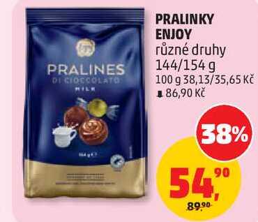 PRALINKY ENJOY různé druhy 144/154 g