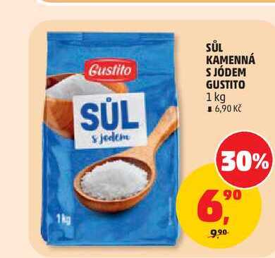 SÜL KAMENNÁ S JÓDEM GUSTITO 1 kg