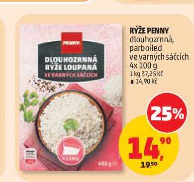 RÝŽE PENNY 4x100g