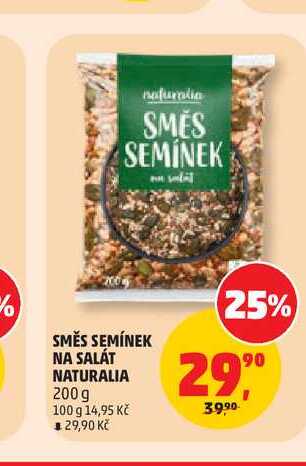 SMĚS SEMÍNEK NA SALÁT NATURALIA 200g