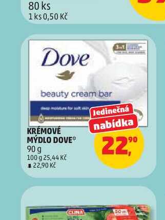 KRÉMOVÉ MÝDLO DOVE* 90 g