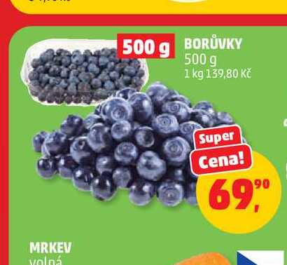 BORŮVKY 500 g