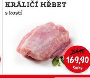 KRÁLIČÍ HŘBET s kostí 1kg