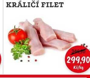 KRÁLIČÍ FILET 1kg