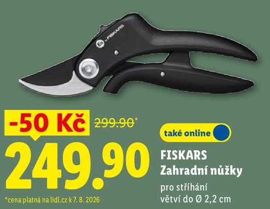 FISKARS Zahradní nůžky