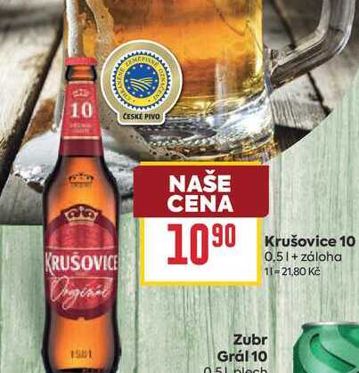Krušovice 10 0,5l