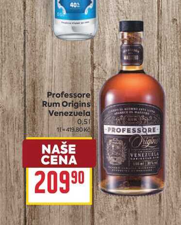 Professore Rum Origins Venezuela 0,5l