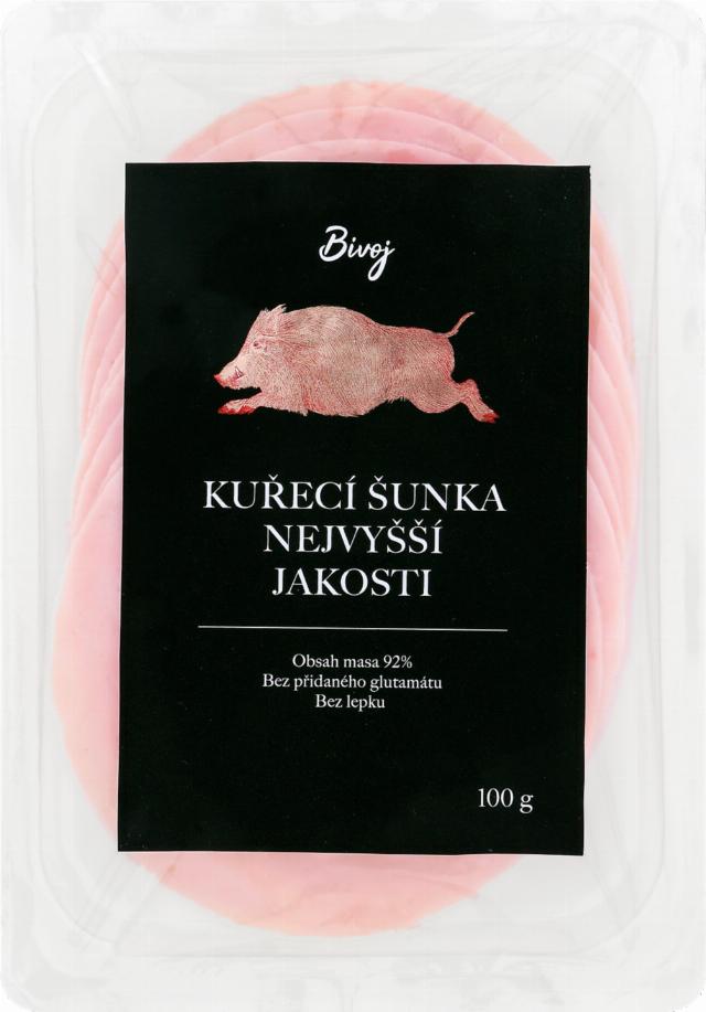 Bivoj Kuřecí šunka nejvyšší jakosti