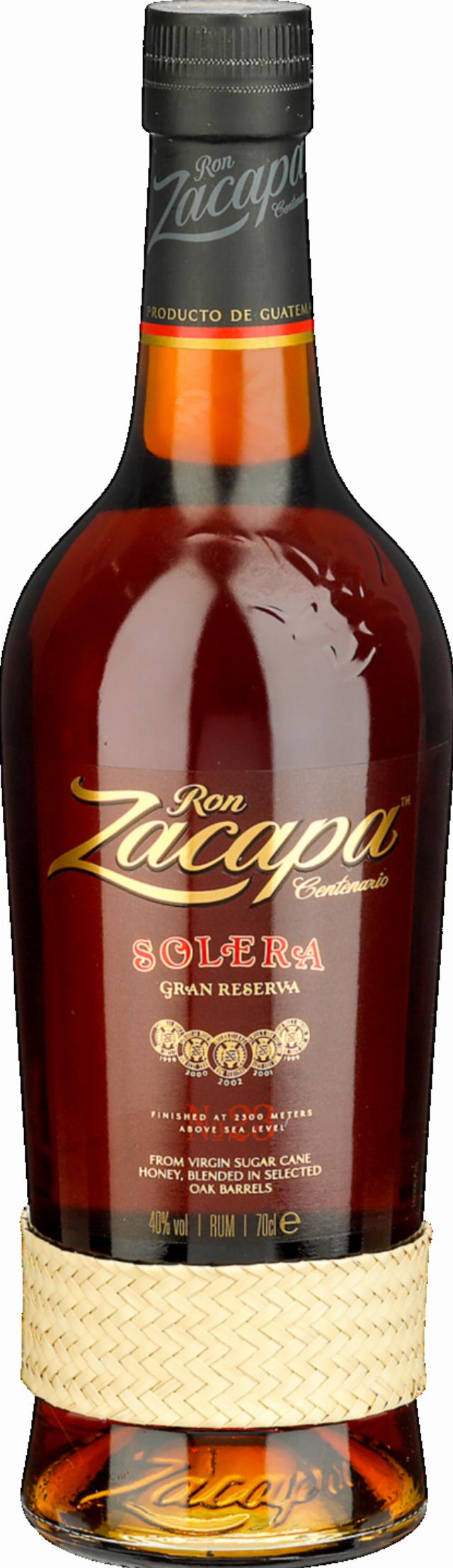 Zacapa Solera Gran Reserva 40%