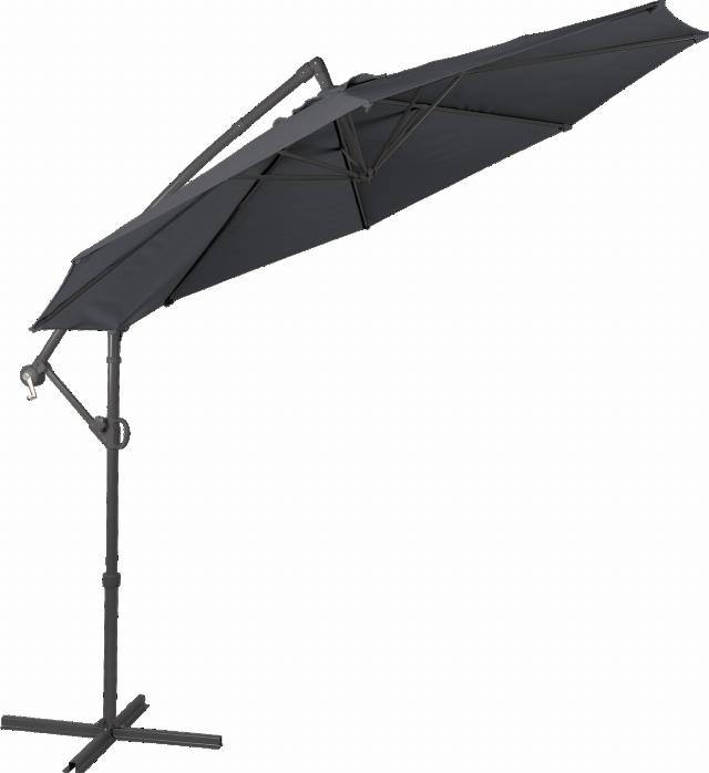 LIVARNO Lampový slunečník antracit
