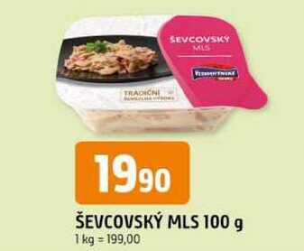 ŠEVCOVSKÝ MLS 100 g