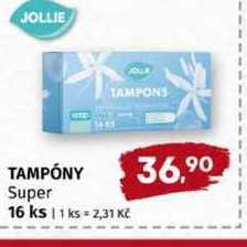JOLLIE TAMPONS TAMPÓNY Super 16 ks Trefa