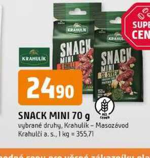 SNACK MINI 70 g