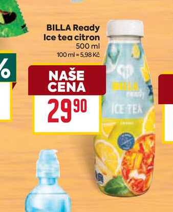 BILLA Ready Ice tea citron 500 ml