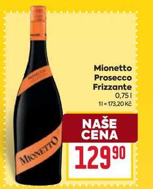 Mionetto Prosecco Frizzante 0,75l