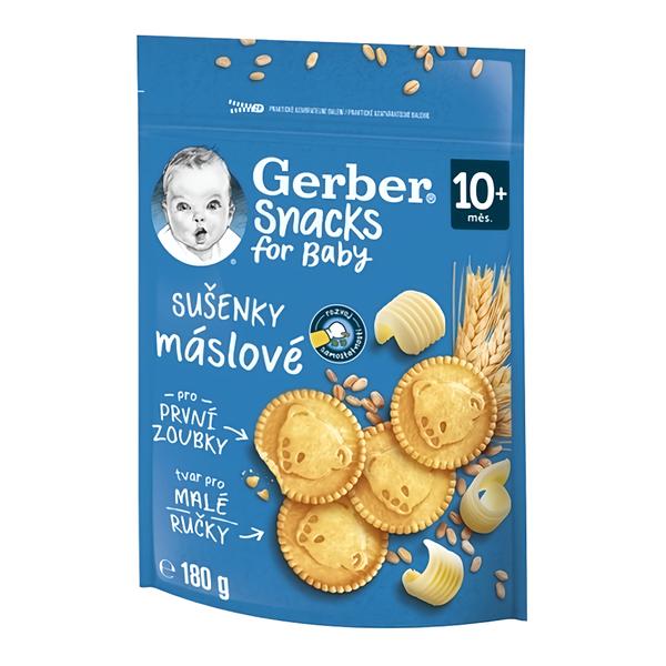 Gerber Snacks máslové sušenky Košík.cz