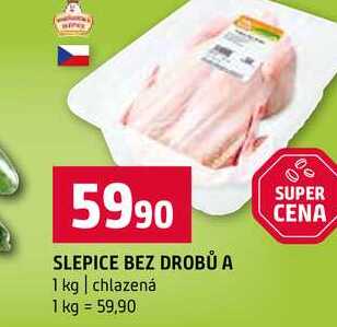 SLEPICE BEZ DROBŮ A 1 kg chlazená