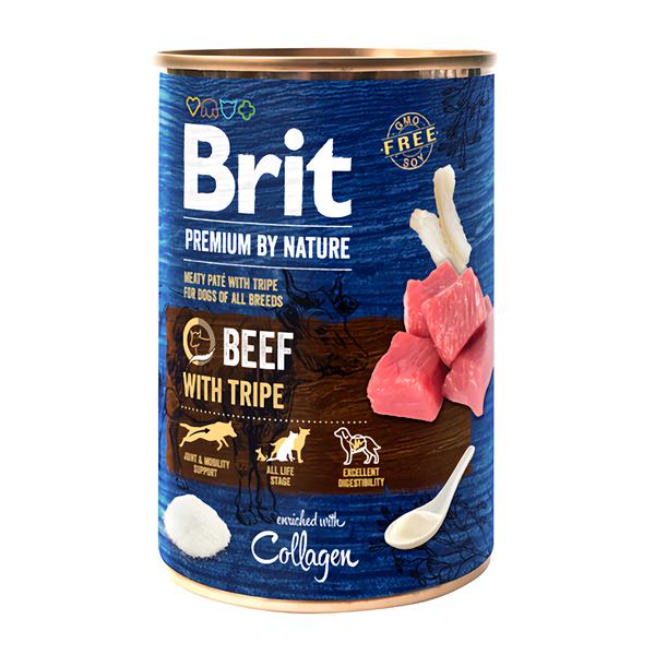 Brit Premium by Nature Masové paté s dršťkami pro psy