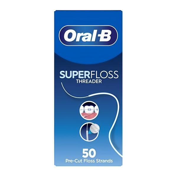 Oral-B Dentální nit Super Floss, odměřená vlákna